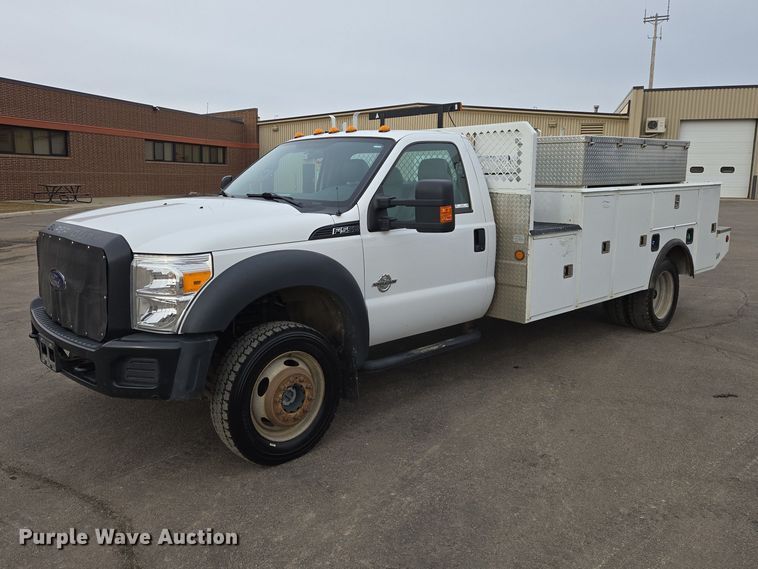 2015 Ford F550 utility / service truck - EV5697