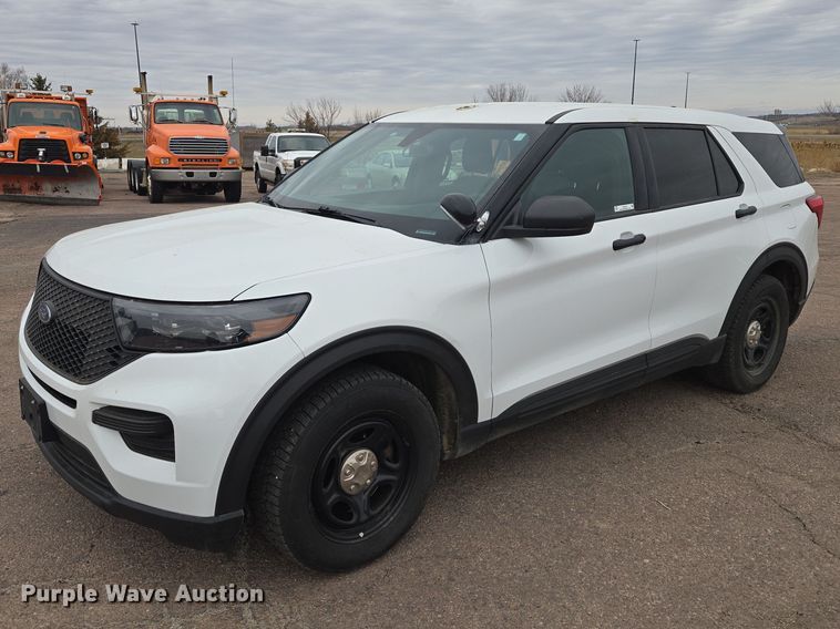 2021 Ford Explorer Police Interceptor SUV - EV5722