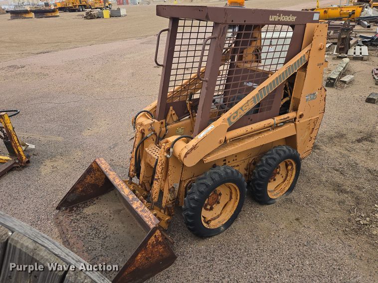1987 Case 1818 skid steer loader - EV5752