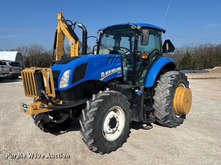 2016 New Holland T56.120 MFWD tractor - FB3328