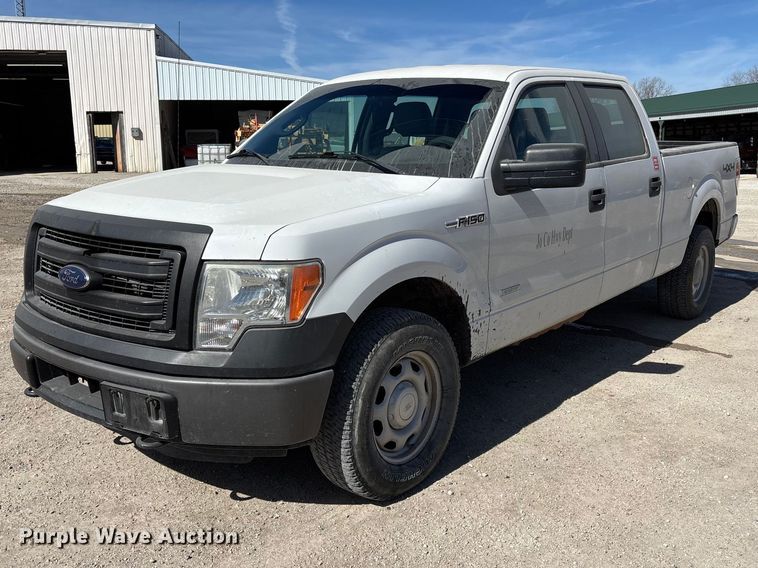 2014 Ford F150 Crew Cab pickup truck - FB3621