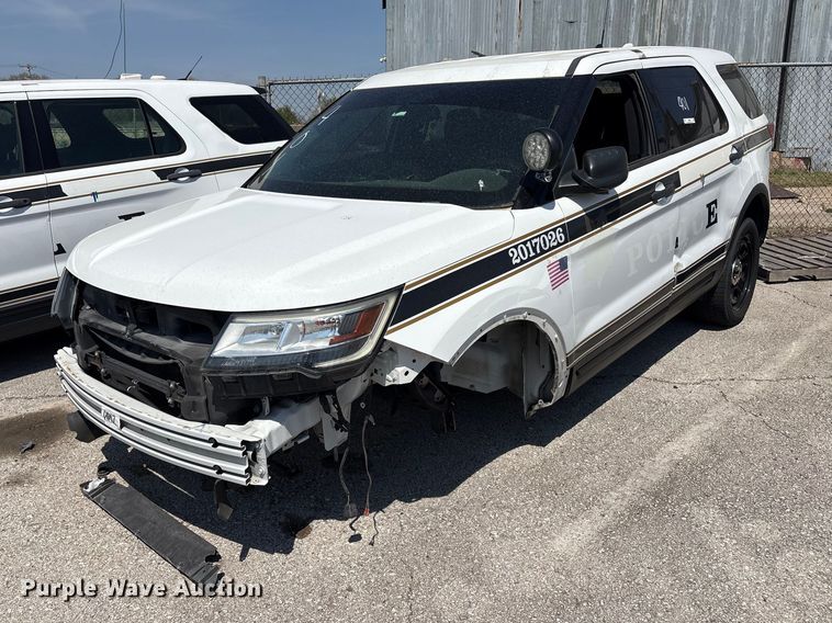 2017 Ford Explorer Police Interceptor SUV - FB8653