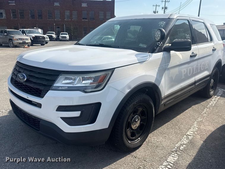 2017 Ford Explorer Police Interceptor SUV - FB8659