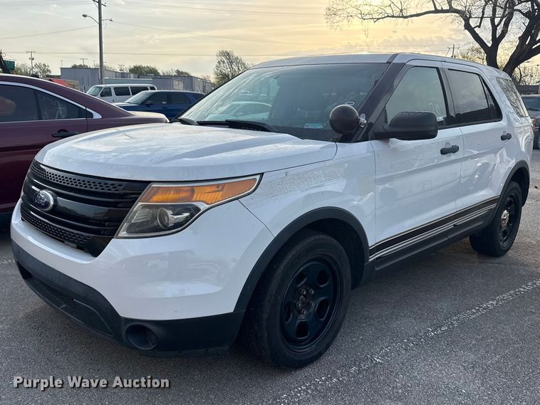 2013 Ford Explorer Police Interceptor SUV - FB8671