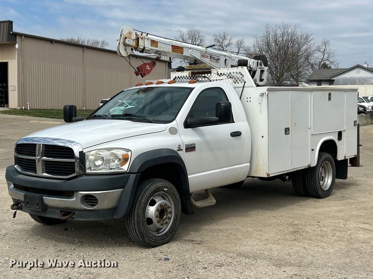 2009 Dodge Ram 5500  utility / service truck - FC5250