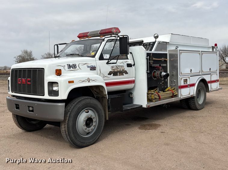 1994 GMC C7 pumper fire truck - FG2816