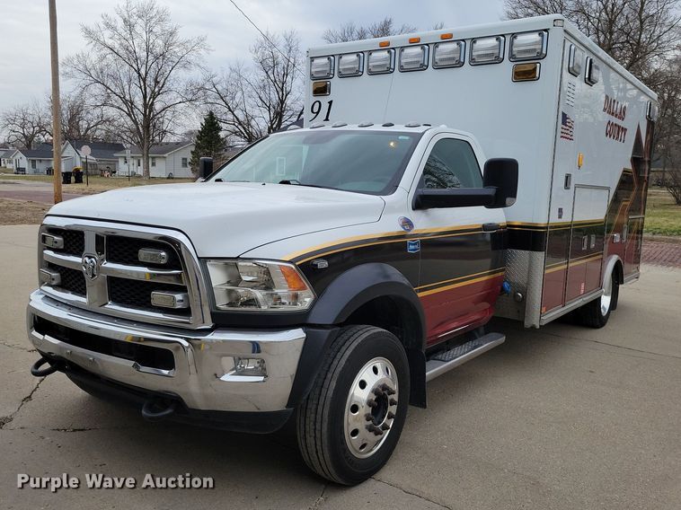2017 RAM 4500 ambulance - NK9930