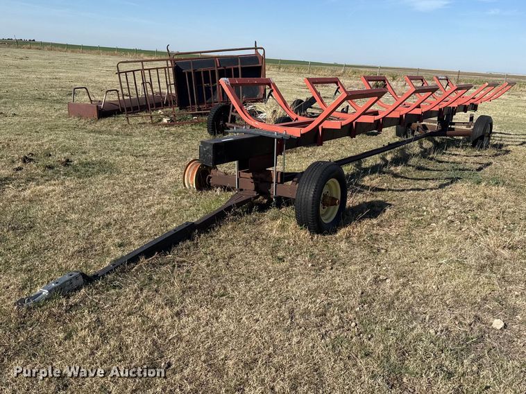 Round bale trailer - DZ5427