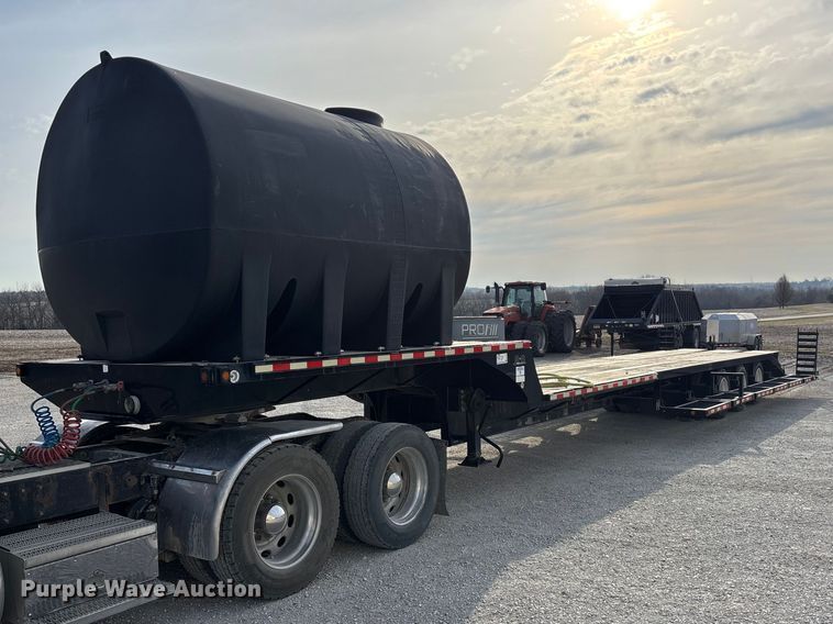 2013 B-B drop deck equipment trailer - EA4579