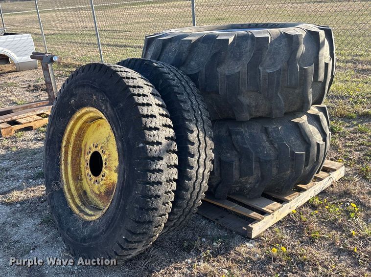 (4) tires and wheels - EA4654