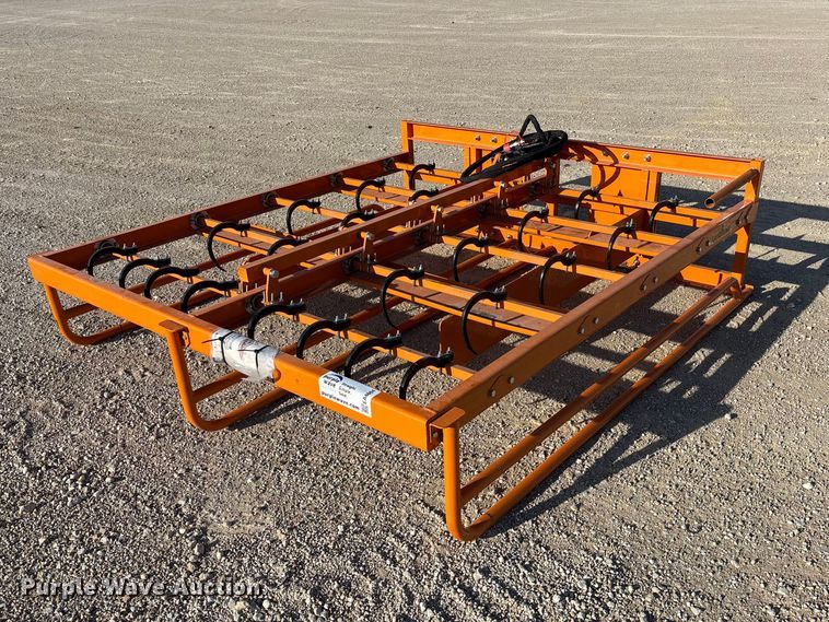 Land Honor Hag-12-23Q skid steer bale accumulator grapple - EA4664