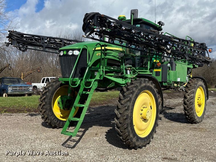2011 John Deere 4730 sprayer - EA4707