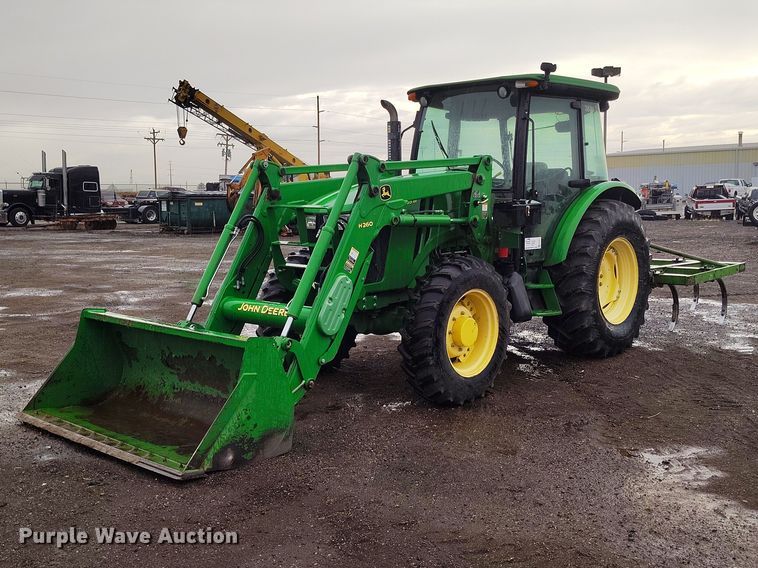 2013 John Deere 5085M MFWD tractor - ED0011