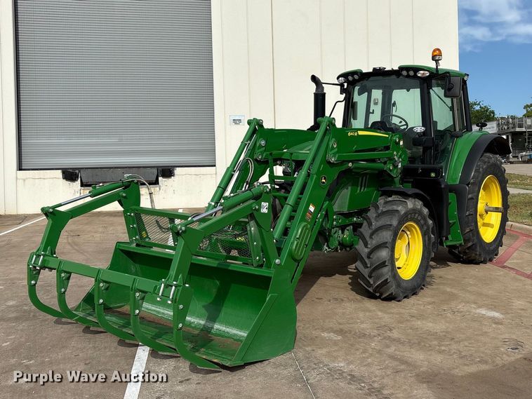 2023 John Deere 6140M MFWD tractor - EU0464
