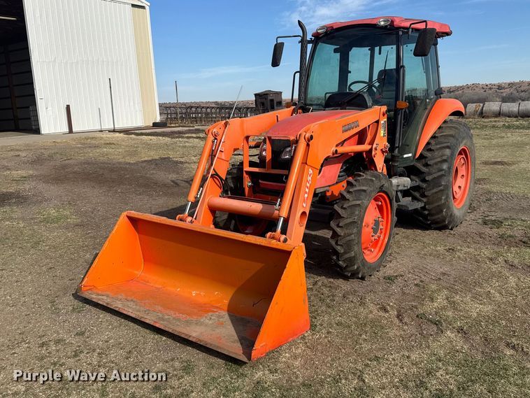 Kubota M5140 MFWD tractor - FB7082