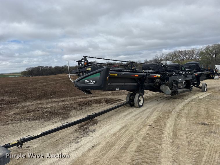 MacDon FD75-D Flexdraper flex draper head - FB7125