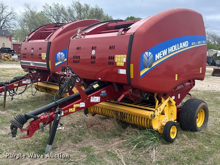 2020 New Holland Roll-Belt 450 round baler - FH6569