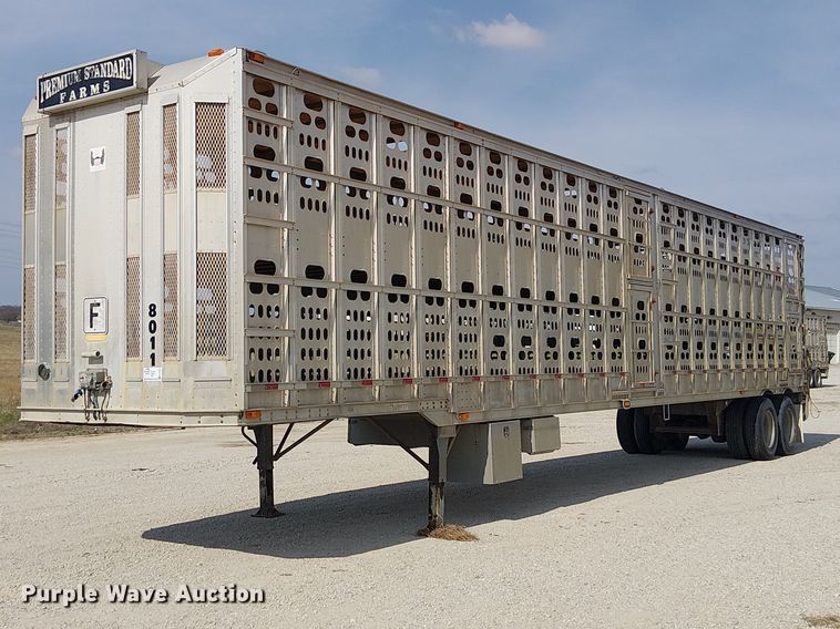2003 Barrett livestock trailer - FH7029