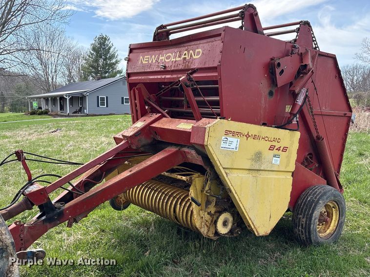 New Holland 846 round baler - FK1291