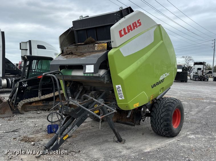 2019 Claas Variant 480RC round baler - YA2982