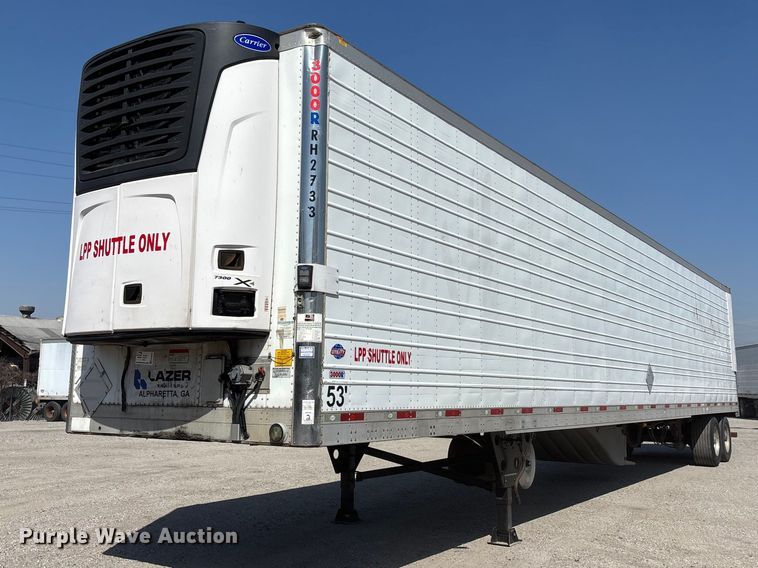 2016 Utility VS2RA refrigerated van trailer - EA4606