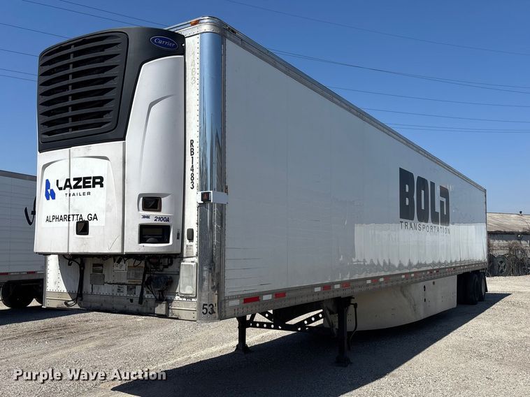 2013 Vanguard 1RBB5305 refrigerated van trailer - EA4636