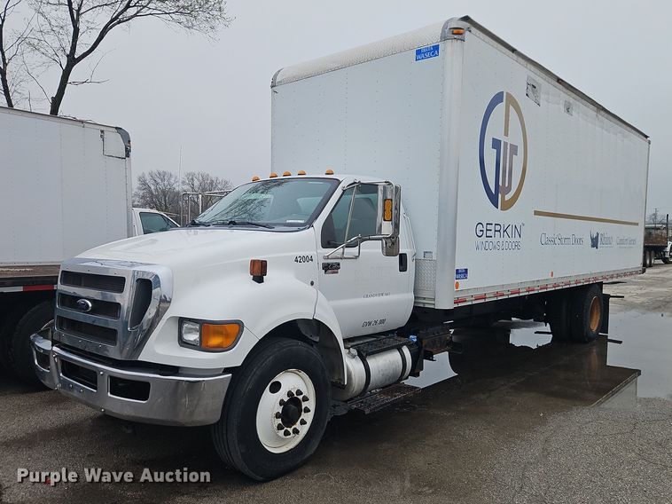 2015 Ford F750 Super Duty box truck - EO7192