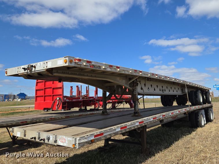 2007 Manac flatbed trailer - ET1438