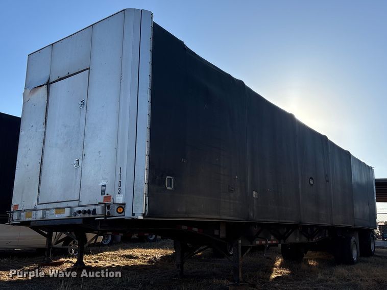 2013 Utility Trailer Manufacturer side curtain trailer - ET1451