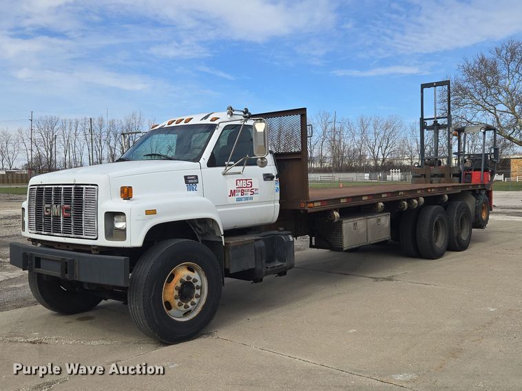 2000 GMC C8500 flatbed truck - ET5000