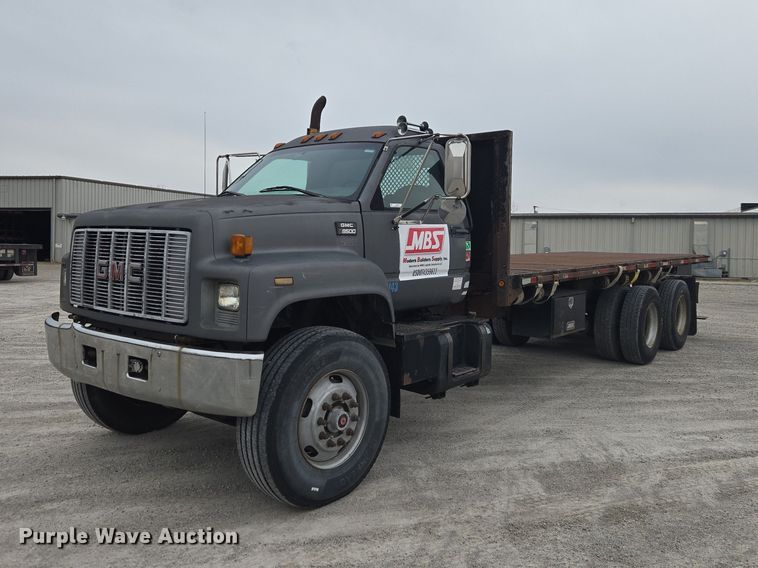 2000 GMC C8500 flatbed truck - ET5008