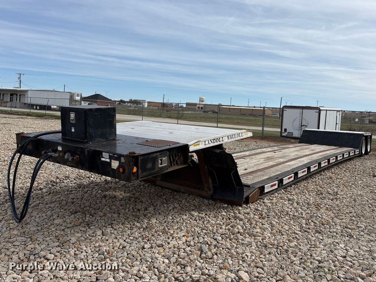 2008 Landoll Corporation double drop deck equipment trailer - EU0370