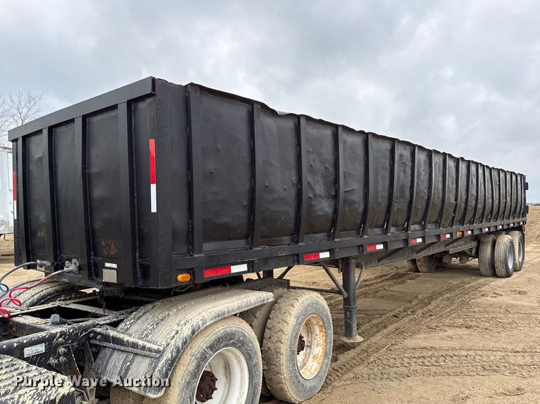 1974 Transcraft refuse trailer - EV7660