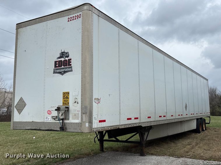 2012 Wabash National DVLSHPC dry van trailer - FG0146