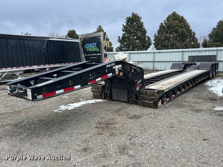 2024 Trail King TK110HDG+ lowboy equipment trailer - YA2186