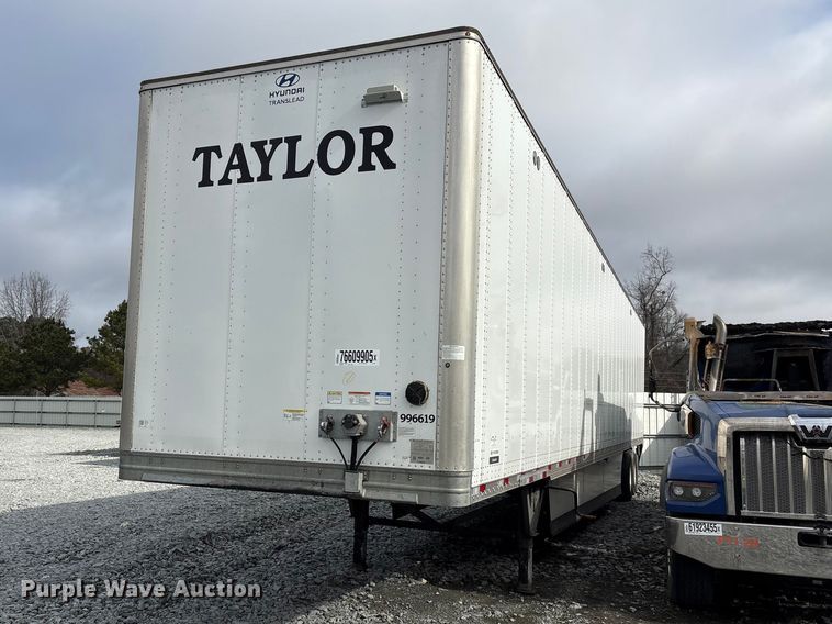 2024 Hyundai Translead dry van trailer - YA2255
