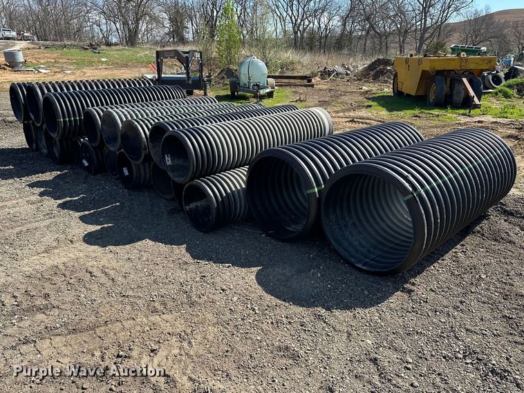 (20) corrugated pipes - DQ7754