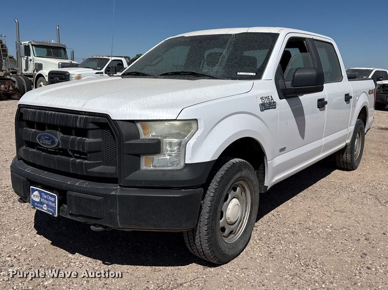 2015 Ford F150 Crew Cab pickup truck - DZ5418