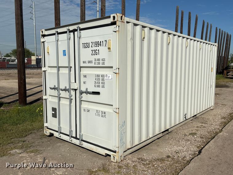 2021 Shanghai Baoshan Pacific Container Co. shipping container - EA7272