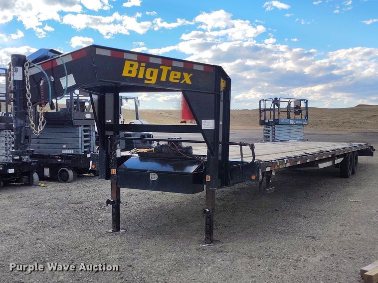 2022 Big Tex 14GN-35+5 equipment trailer - EC8999