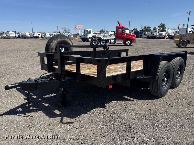 1998 Falcon Trailerworks  utility trailer - EG8887