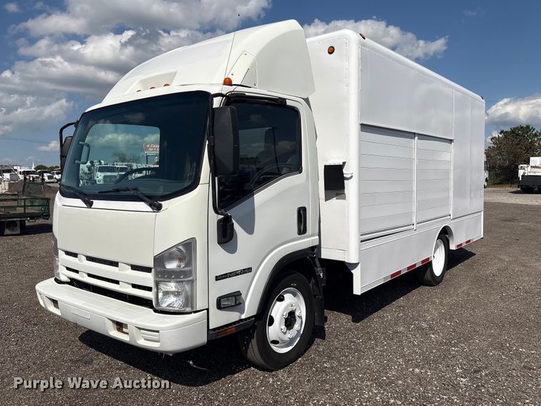 2014 Isuzu NPR HD box truck - EG8963