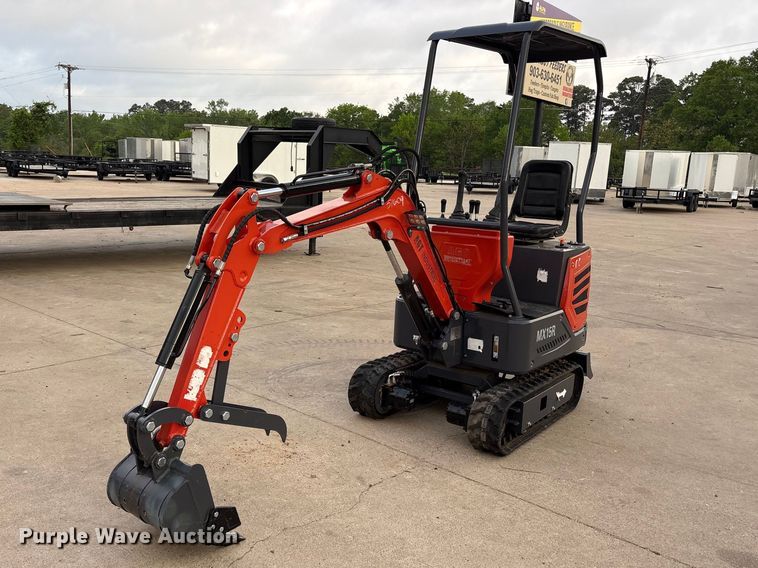 2024 AGT MX15R mini excavator - ES8765