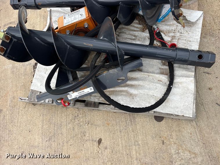 2025 Wolverine MAD-12-12D compact utility loader auger - ES8780