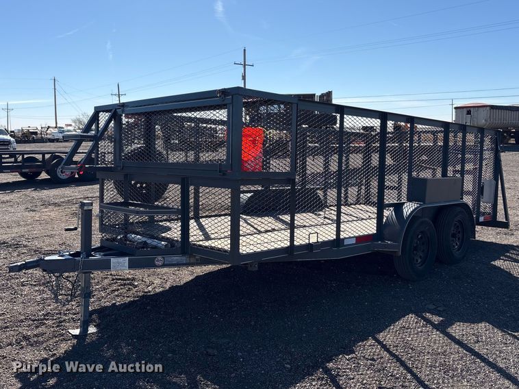 2025 J&C utility trailer - EU0348