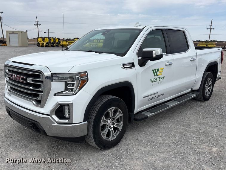 2019 GMC Sierra 1500 SLT Crew Cab pickup truck - FC2202