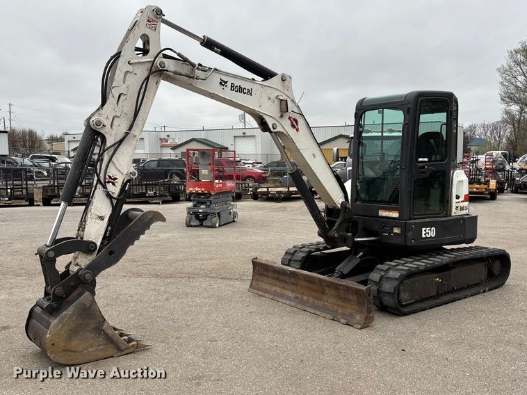 2018 Bobcat E50 mini excavator - FC4529