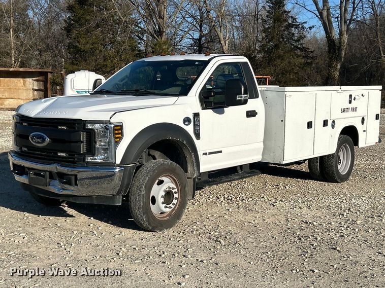 2019 Ford F550 XL utility / service truck - FC5155