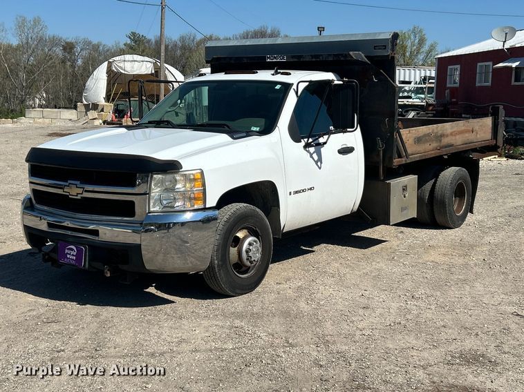 2007 Chevrolet Silverado 3500HD dump bed pickup truck - FC5399