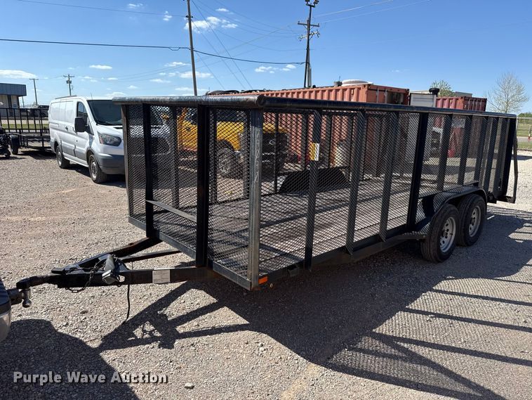 2017 C&M Trailers utility trailer - NK9183